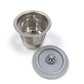 Single-Needle K Cups For Keurig 1.0 & 2.0 Stainless Steel Refillable Coffee Filter Pod, 1 Pack, 6 Packs