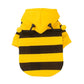 Thickened Leash-Friendly Dog Coat For Fall & Winter Bee-Themed Cat Clothing, S, M, L, XL