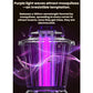 Mosquito-killing night light with purple glowing grid inside a clear lantern housing