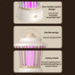 White electric mosquito night light base with one-button switch and purple light tubes