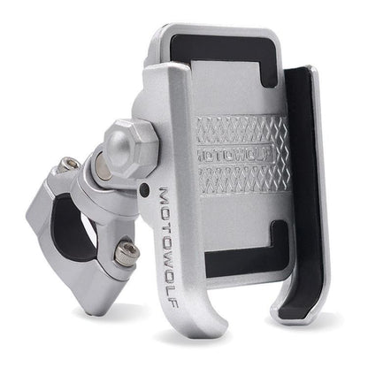 Bicycle Motorcycle Riding Navigation Aluminum Alloy Rotating Phone Holder