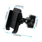 Bicycle Motorcycle Riding Navigation Aluminum Alloy Rotating Phone Holder