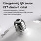E27 screw-base lamp holder with metal threaded cap