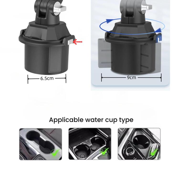 Car Water Cup Position Mobile Phone Navigation Holder, S0666A