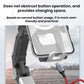 Car phone holder showing side phone access and charging space near the clamp