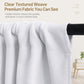 Single Rod Pocket Cafe Curtains Thick High Density Short Tier Window Treatment for Kitchen Bedroom, 40x60cm, 76x60cm, 76x92cm, 106x91cm, 132x46cm