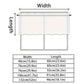 Single Rod Pocket Cafe Curtains Thick High Density Short Tier Window Treatment for Kitchen Bedroom, 40x60cm, 76x60cm, 76x92cm, 106x91cm, 132x46cm
