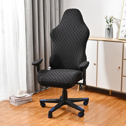 Stretch Gaming Chair Cover Diamond Computer Office Chair Slipcover
