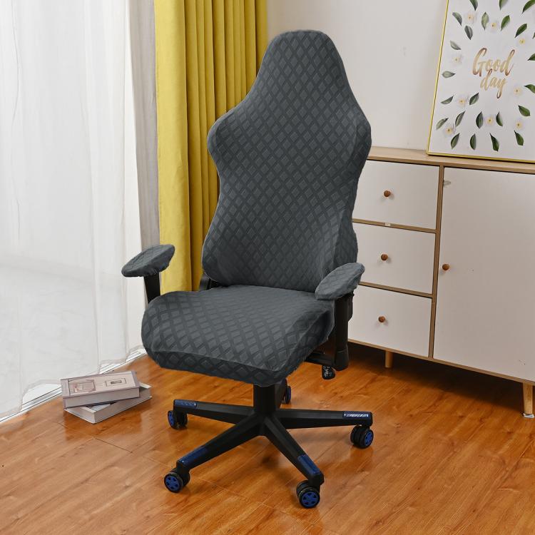 Stretch Gaming Chair Cover Diamond Computer Office Chair Slipcover