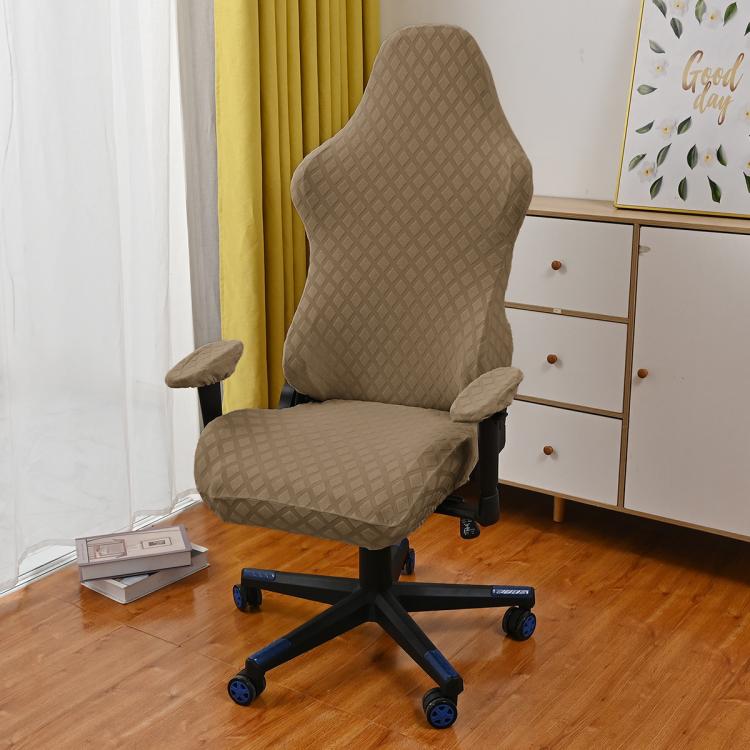 Stretch Gaming Chair Cover Diamond Computer Office Chair Slipcover