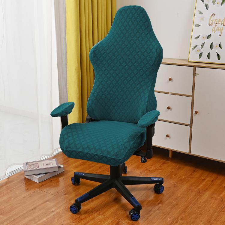 Stretch Gaming Chair Cover Diamond Computer Office Chair Slipcover