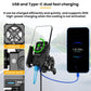Motorcycle Semiconductor Cooling Mobile Phone Live Streaming Heat Sink Bracket, Handlebars