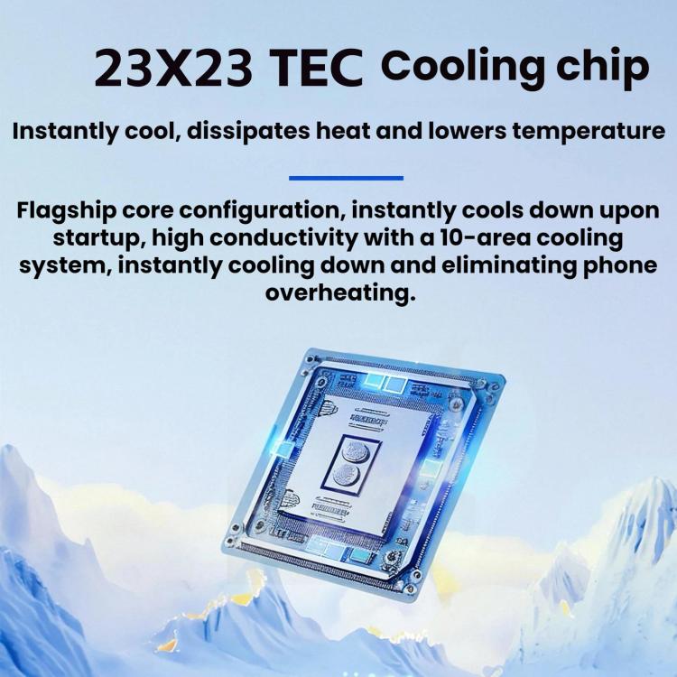 Motorcycle Semiconductor Cooling Mobile Phone Live Streaming Heat Sink Bracket, Handlebars