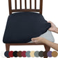 Stretch Dining Chair Seat Cover Soft Removable Washable Chair Cushion Slipcover