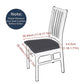 Stretch Dining Chair Seat Cover Soft Removable Washable Chair Cushion Slipcover