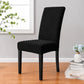 Stretch Dining Chair Cover Rhombus High Back Kitchen Chair Slipcover, M 45-60cm Height, L 60-70cm Height