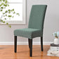 Stretch Dining Chair Cover Rhombus High Back Kitchen Chair Slipcover, M 45-60cm Height, L 60-70cm Height