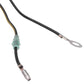 Yamaha outboard ignition coil wire terminals with green connector and ring lug