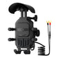 Motorcycle Wireless Charging Phone Holder With A+C Port Fast Charging Anti-theft Features, Mirror Base