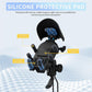 Motorcycle Wireless Charging Phone Holder With A+C Port Fast Charging Anti-theft Features, Mirror Base