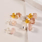 16-Cavity Resin Jewelry Mold Silicone Multi-Shape Earring Stud and Pendant Casting Mold with Holes
