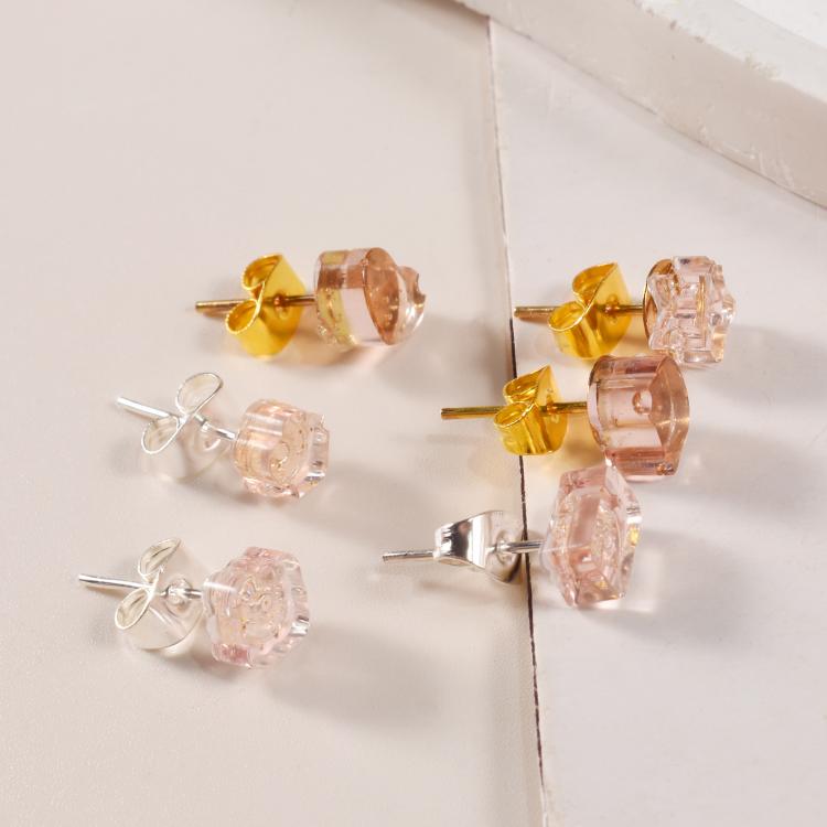 16-Cavity Resin Jewelry Mold Silicone Multi-Shape Earring Stud and Pendant Casting Mold with Holes