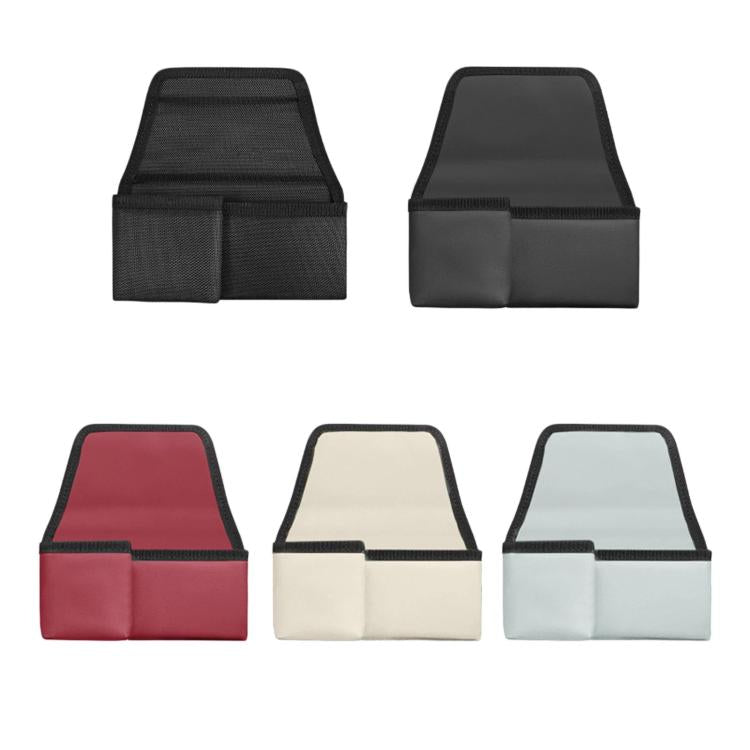 Car window storage organizer set of five colors, two side compartments