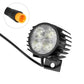 For KuKirin G2 Master Electric Scooter LED Headlight With 3-Pin Waterproof Plug, Headlight