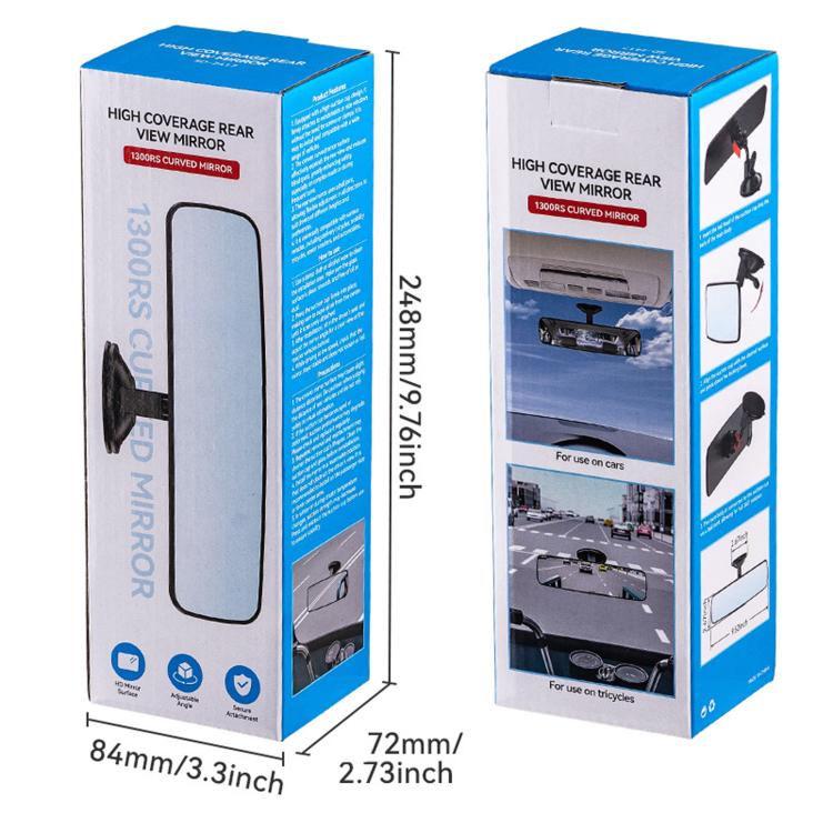 SHUNWEI Adjustable Suction Cup Wide-angle Reversing Mirror