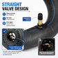 Straight valve inner tube for electric scooter tires with brass valve core