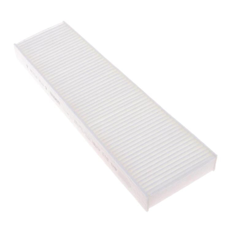 Cabin air filter for Audi A6, white pleated panel