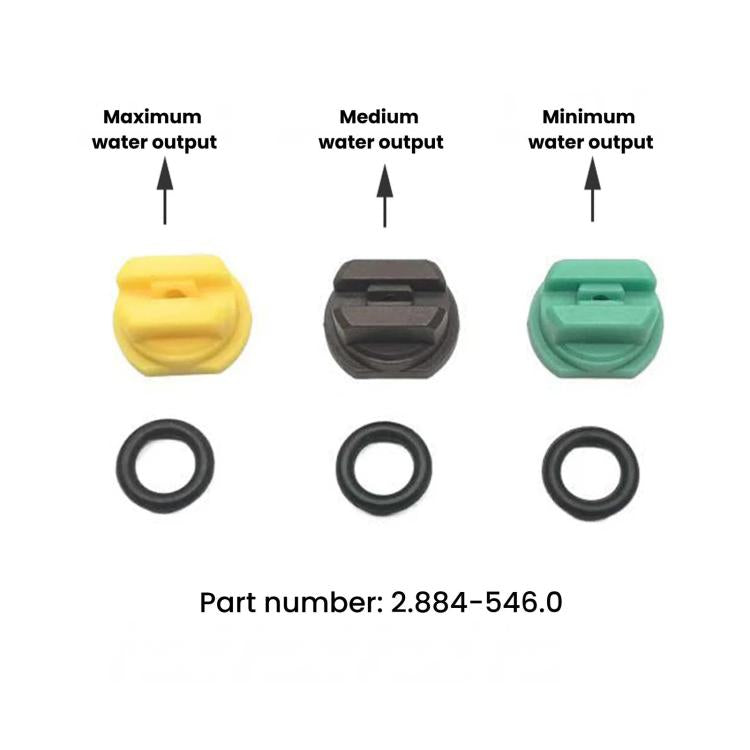 For Karcher Puzzi 8/1 & 10/1 Spray Extractor Replacement Nozzle 2.884-546.0, 3pcs / set, 4pcs / set