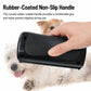 HistoTree deshedding comb with textured handle and metal blade, hand grooming dog