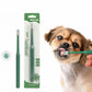 HistoTree 360 Degree Pet Toothbrush for Cats and Small Dogs Soft TPE Micro Brush Head, Rectangular Green, Rectangular White, Round Green, Round White, Round Light Blue