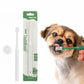 HistoTree 360 Degree Pet Toothbrush for Cats and Small Dogs Soft TPE Micro Brush Head, Rectangular Green, Rectangular White, Round Green, Round White, Round Light Blue