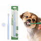 HistoTree 360 Degree Pet Toothbrush for Cats and Small Dogs Soft TPE Micro Brush Head, Rectangular Green, Rectangular White, Round Green, Round White, Round Light Blue