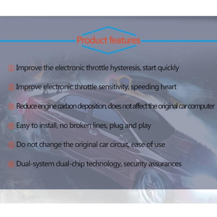 TROS TS-6Drive Potent Booster Electronic Throttle Controller, For Dodge Journey 2019