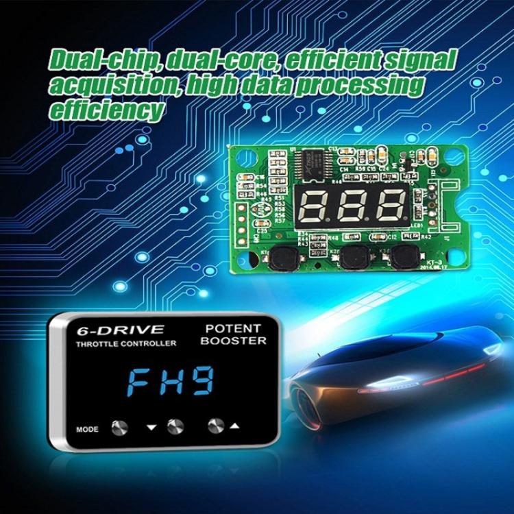 TROS TS-6Drive Potent Booster Electronic Throttle Controller, For Dodge Journey 2019