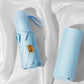 Dual-Use Foldable Capsule Sun & Rain Umbrella 5-Fold UV Protection Parasol