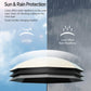 Dual-Use Foldable Capsule Sun & Rain Umbrella 5-Fold UV Protection Parasol