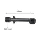 Pressure washer water outlet connector, 108mm long; M22 thread; black outlet socket