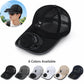 Solar Fan Hat with 3-Speed Adjustable Cooling Rechargeable Sun Cap Mesh Breathable Baseball Visor