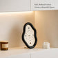 wozoom Modern Irregular Desk Clock Silent Table Clocks For Living Room Decor