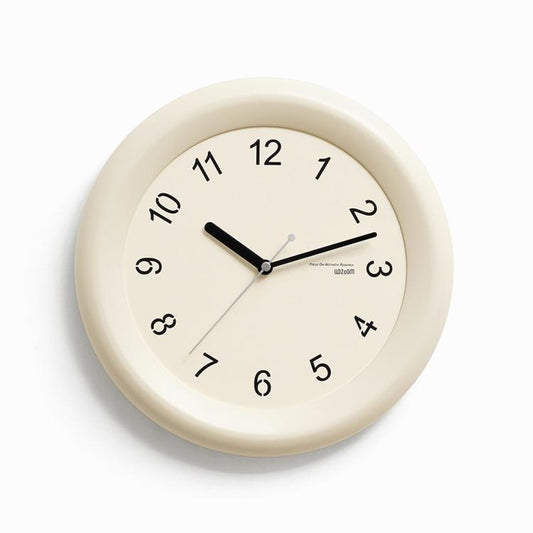 wozoom Silent Wall Clock Vintage Quartz Clock For Living Room Bedroom Decor, Beige With Second Hand 30cm, Beige 30cm, Red With Second Hand 30cm, Red 30cm, Black Beige 30cm, Black 30cm, Beige Large 39cm, Red Large 39cm, Black Beige Large 39cm           ...