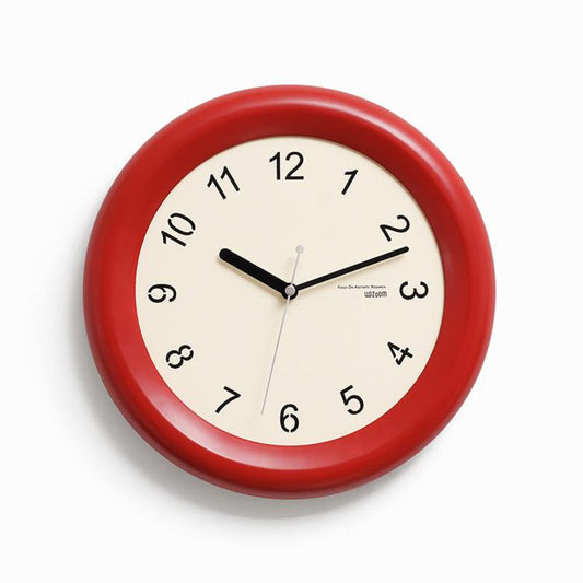 wozoom Silent Wall Clock Vintage Quartz Clock For Living Room Bedroom Decor, Beige With Second Hand 30cm, Beige 30cm, Red With Second Hand 30cm, Red 30cm, Black Beige 30cm, Black 30cm, Beige Large 39cm, Red Large 39cm, Black Beige Large 39cm           ...