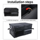 55L Car Trunk Storage Box Shoe Storage Essentials, 55L With Shoes Storage Slot