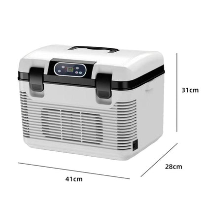15L Mini Digital Display Car Fridge Dual Use Cooling & Warming Cooler US Plug, 15L