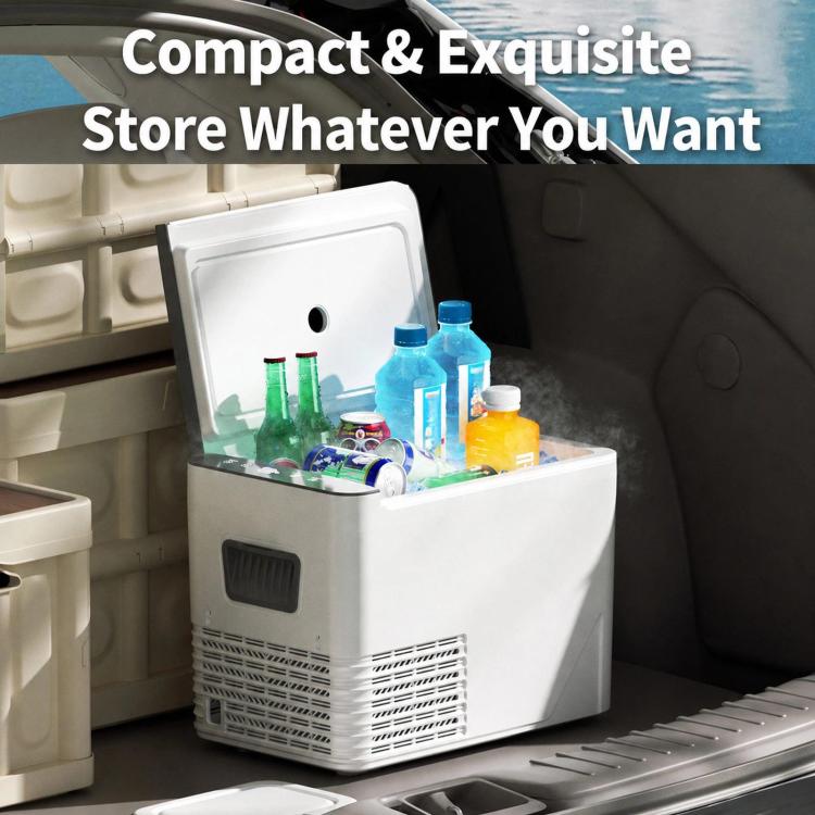 5.6L Compressor Cooling Car Fridge Large Capacity Silent Vehicle Refrigerator