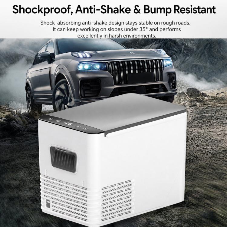 5.6L Compressor Cooling Car Fridge Large Capacity Silent Vehicle Refrigerator
