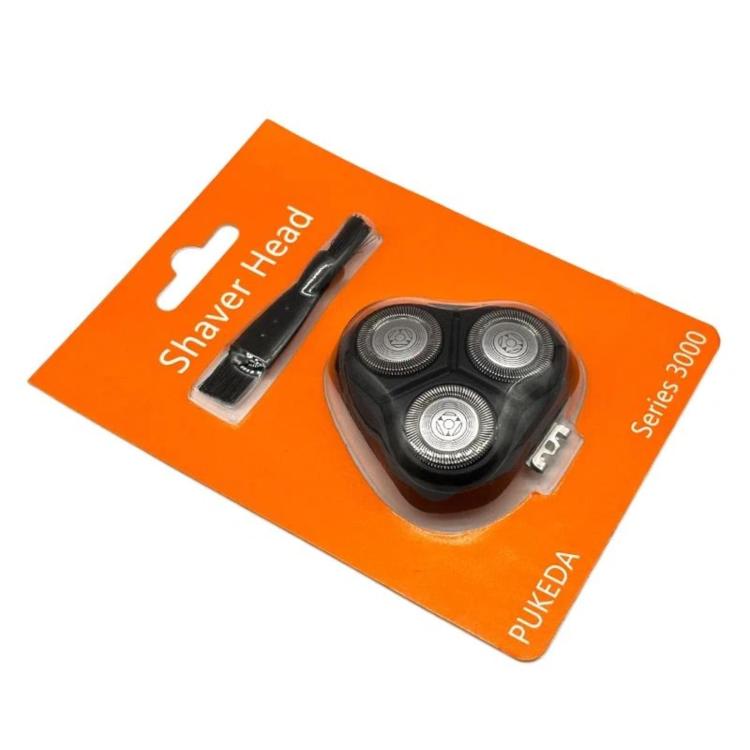 PUKEDA For Philips S3101 / S3000 / S3206 / S3205 Complete Shaver Head Assembly